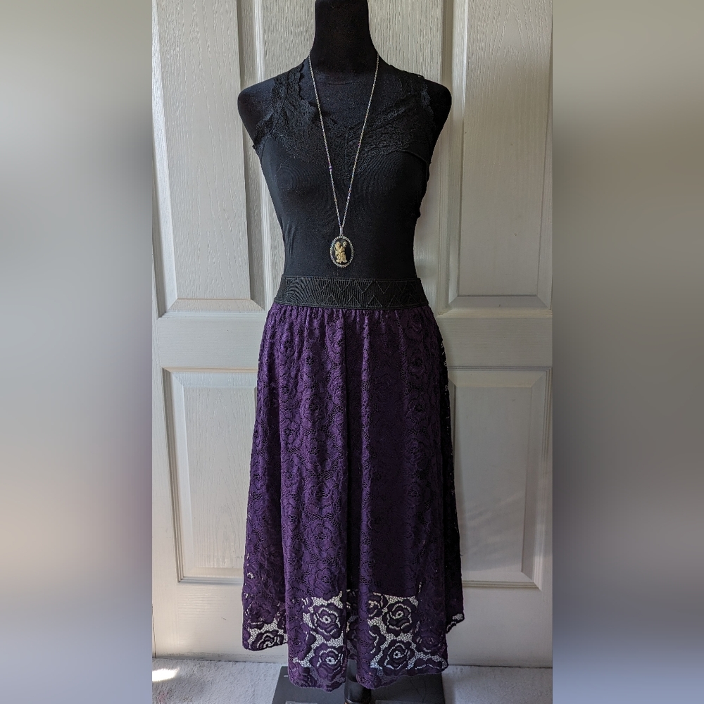 LulaRoe Lace Lola Skirt